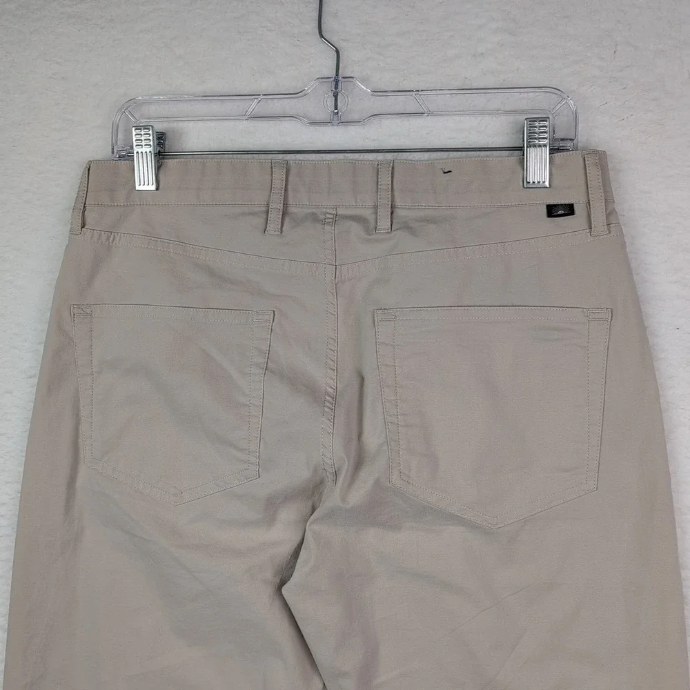 Faherty Reserve Movement Pants Men's 30x28 Khaki Stretch Chino - Picture 5 of 7